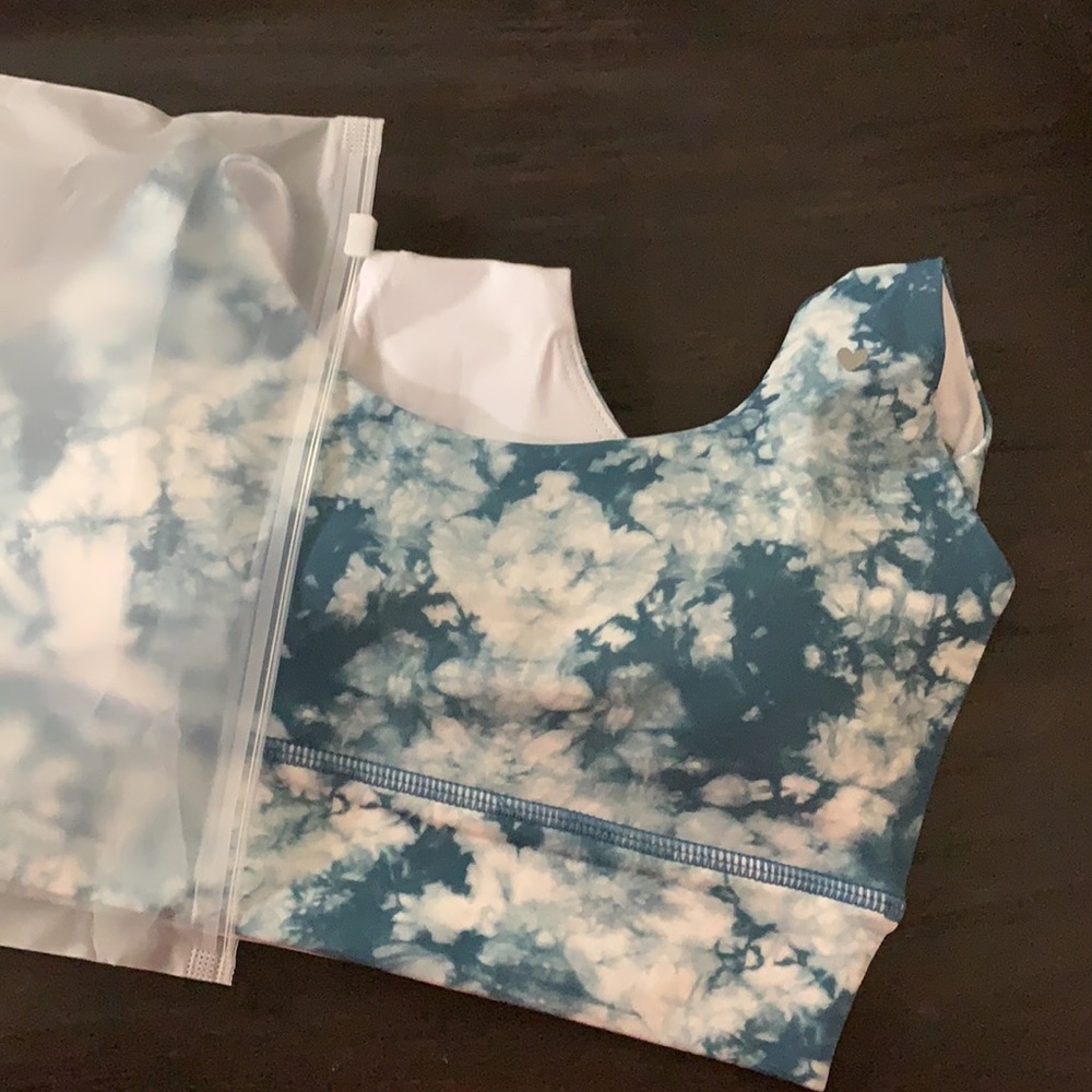 NWT Love Fitness Apparel Mystic Ocean Sports Bra - Picture 5 of 5